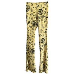 CHARLOTTE KNOWLES / KNWLS YELLOW RIKEN TROUSERS